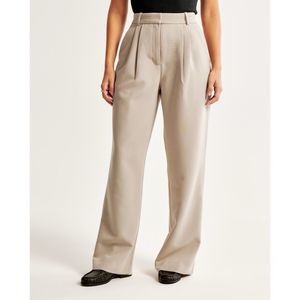 Abercrombie and Fitch Curve Love A&F Sloane Tailored Pant